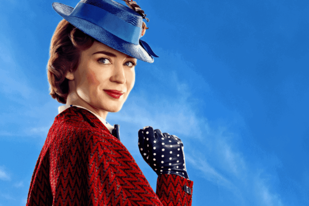 Emily Blunt in Mary Poppins Retunrs