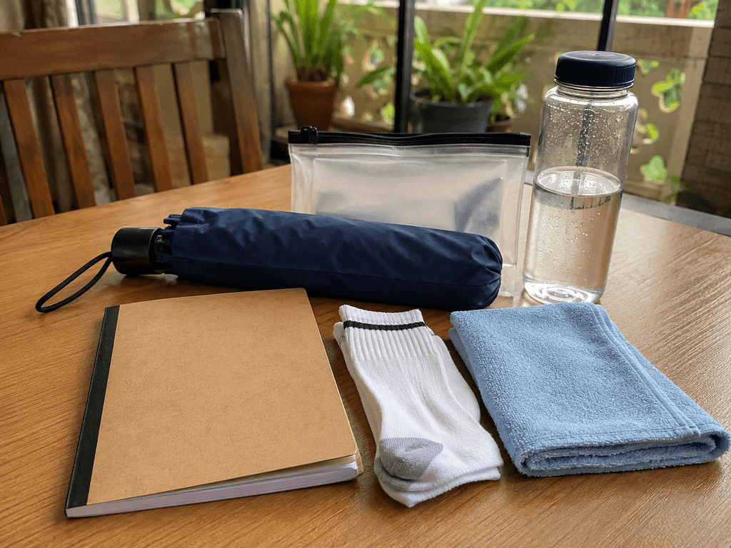 Rainy season school kit for Filipino children